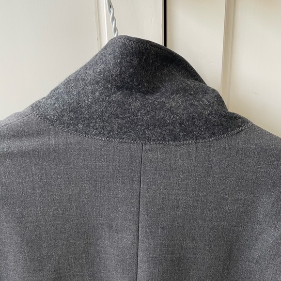 Theory wool blend charcoal grey blazer - Picture 4 of 4